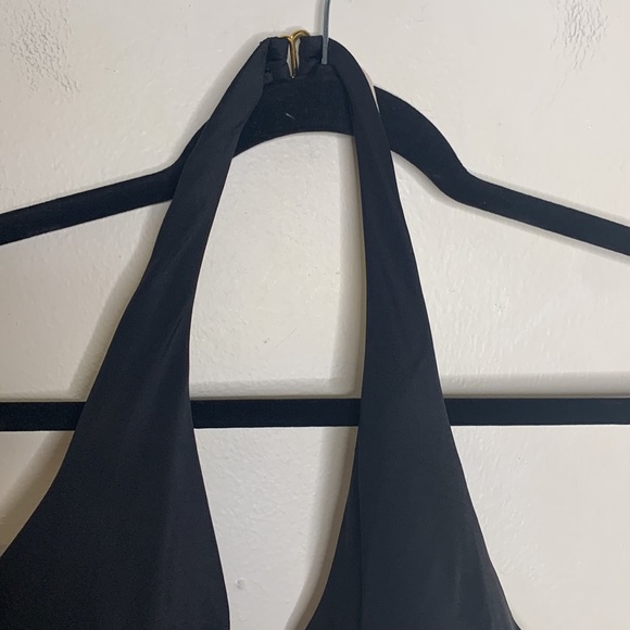 Made in Italie Deep plunge halter one piece - Picture 2 of 10